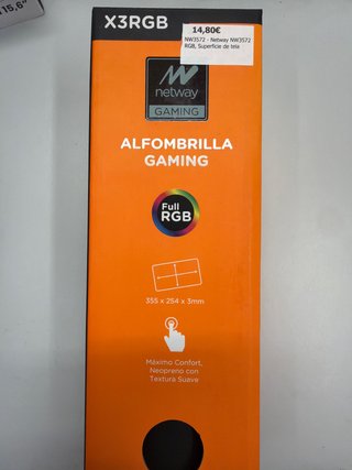 Alfombrilla Gaming RGB Netway