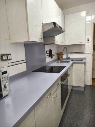 Encimera Silestone + dos picas+extractor + grifo