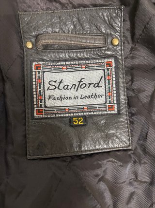 Chaqueta de Cuero Stanford Talla 52