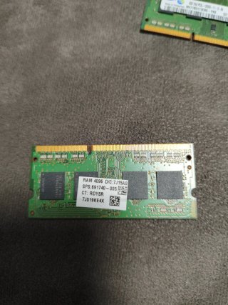 Memoria RAM Samsung 4GB PC3L-12800S