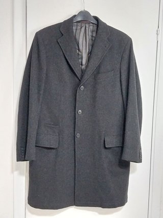 Abrigo de Massimo Dutti de lana y cashmere, T 48