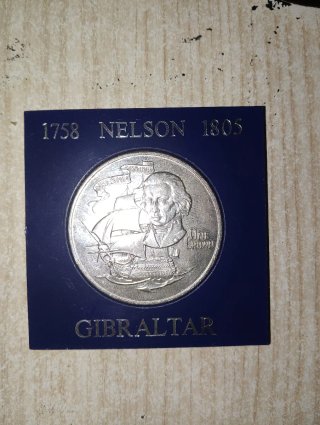 Moneda Colección Nelson Gibraltar 1758-1805