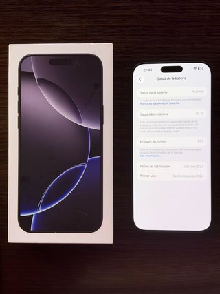 iPhone 16 Pro Max 512GB Negro