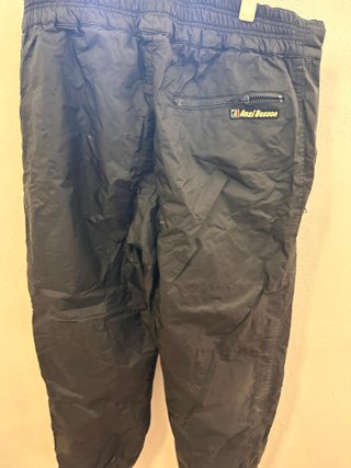 Pantalón de Nieve Vintage Anzi Besson Negro