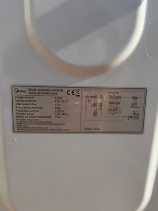 Lavadora Midea 6kg