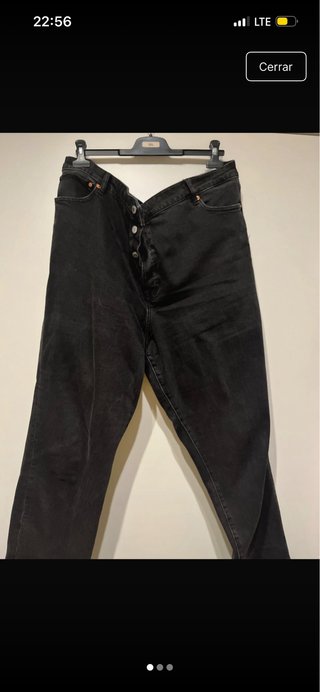 Vaqueros Negros Pitillo