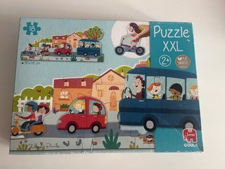 Puzzle Goula XXL Vehículos 18 piezas