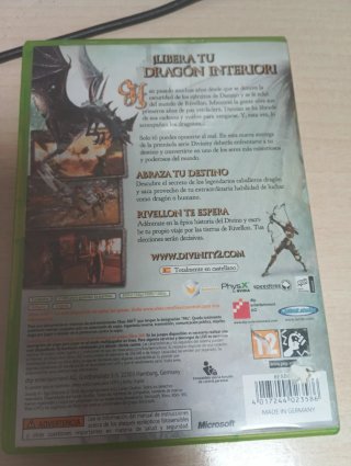 Xbox 360 Divinity II: Ego Draconis RPG