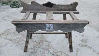 Pedestal de Madera para Cántaros