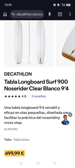Tabla de surf Longboard