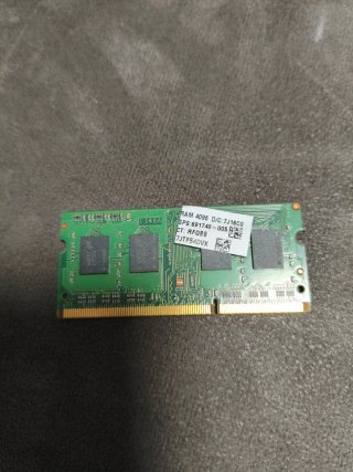 Memoria RAM Micron 4GB DDR3 SODIMM
