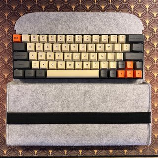 Tastiera Meccanica Gaming 60% Beige/Nero/Arancio