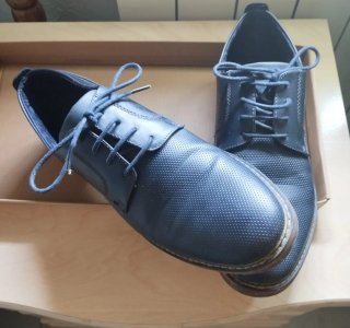 Zapatos de vestir azul marino