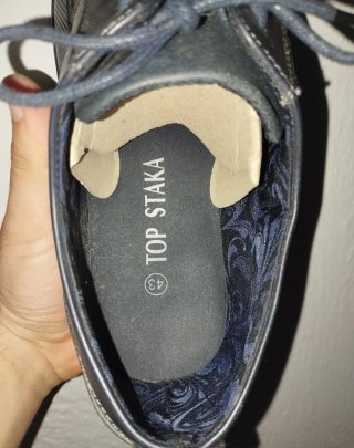 Zapatos de vestir azul marino