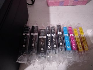Set de 10 Cartuchos de Tinta para Impresora