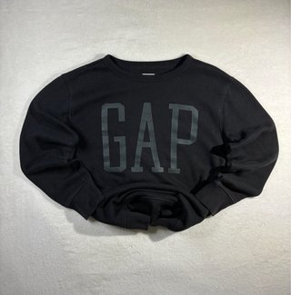 Sudadera Gap Negra Vintage