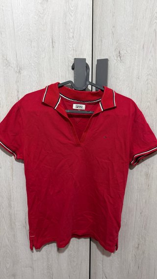 Polo Rojo Tommy Jeans