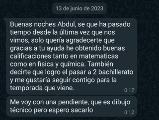Profesor de Matemáticas, Física y Química