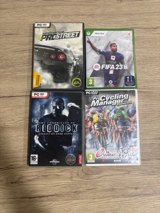 Lote 4 Videojuegos PC/Xbox One