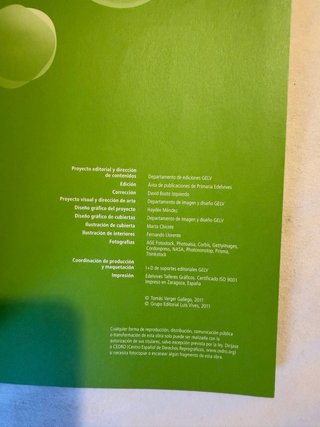 Ciencias de la naturaleza, 1 Primaria: [cuadríc...