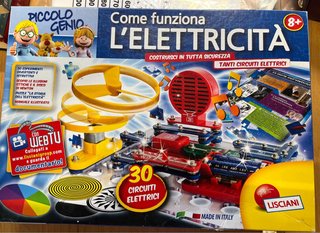 Gioco Educativo L'Elettricità Piccolo Genio