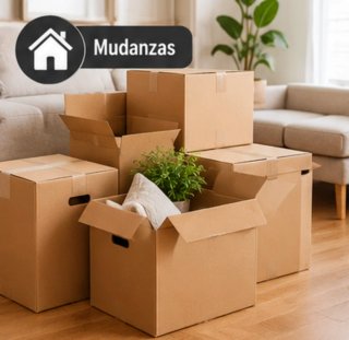 Cajas de cartón mudanza