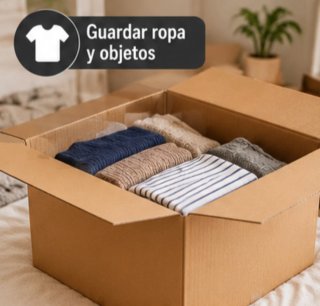 Cajas de cartón mudanza