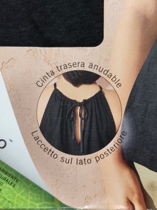 Esmara Top Halter Negro XS