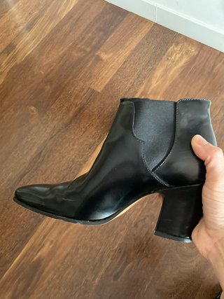 Botines charol H&M negros
