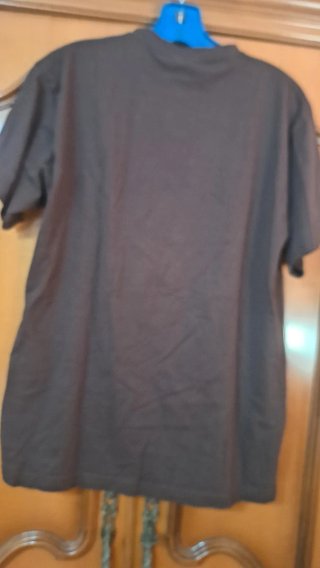 Camiseta Leonardo Da Vinci Vitruvio Marrón