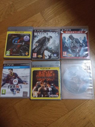 Lote 6 Videojuegos PS3
