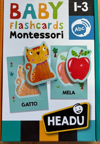 Flashcards Montessori Headu
