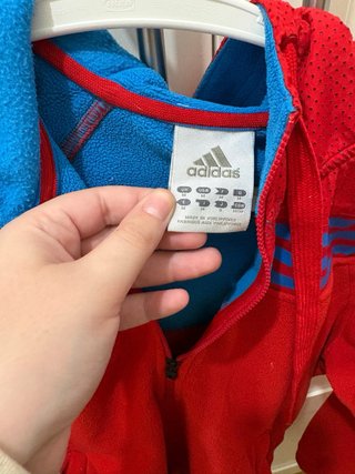 Polar Adidas Rojo y Azul