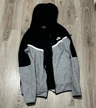 Sudadera Nike Tech Fleece Negra y Gris