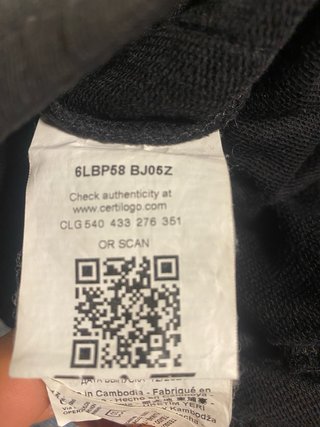 Pantalón Emporio Armani EA7 Negro