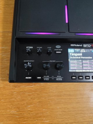 Roland SPD-SX PRO Sampling Pad + Scatola