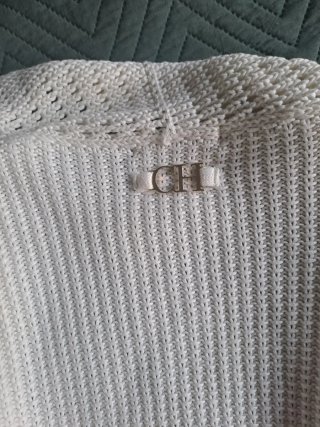 Cárdigan Carolina Herrera Blanco Talla Única