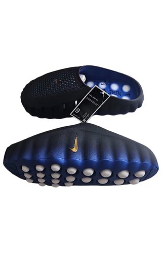 Chanclas Nike Negras y Azules Talla 41