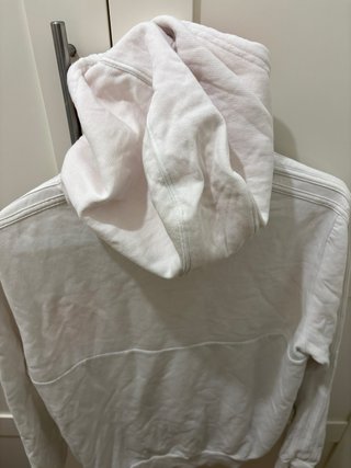 Sudadera Adidas Blanca y Rosa