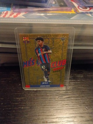 Cromo Lamine Yamal FC Barcelona Debut