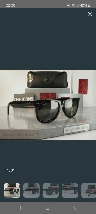 Gafas Ray-Ban Negras