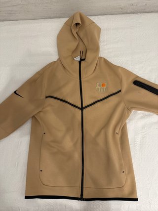 Chaqueta Nike Tech FC Barcelona Beige