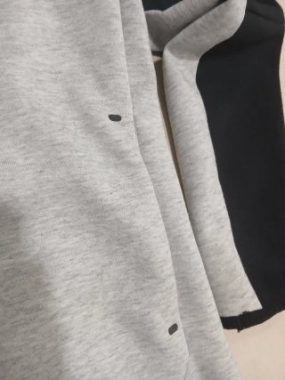 Chaqueta Nike Tech Fleece Gris y Negra