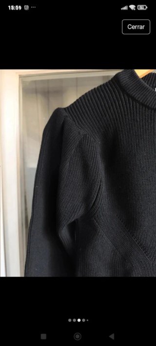 Jersey Negro Zara