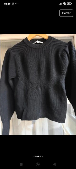 Jersey Negro Zara