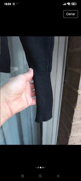 Jersey Negro Zara
