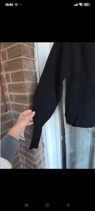 Jersey Negro Zara