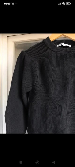 Jersey Negro Zara