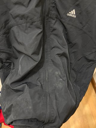 Chaqueta Cortavientos Adidas Negra