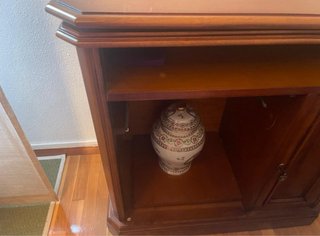 Conjunto de Salón y Comedor de Madera